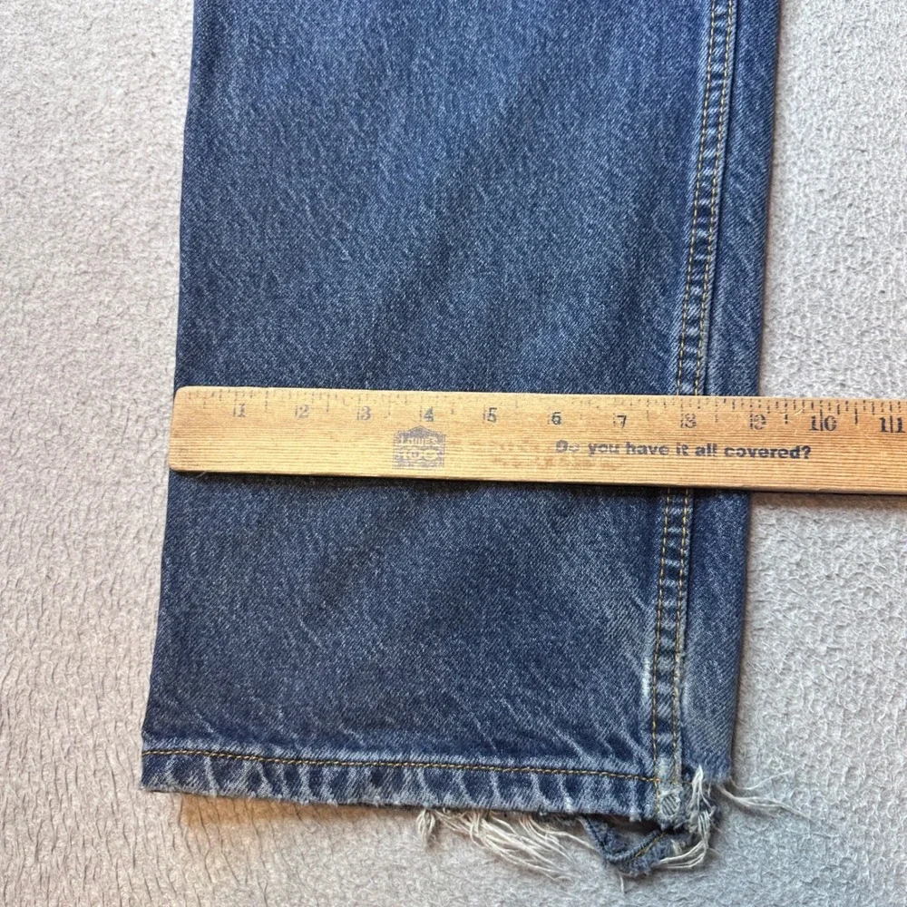 Vintage Levi's 550 Jeans Men 38x32 Blue Relaxed Fit Denim Faded Tapered Leg